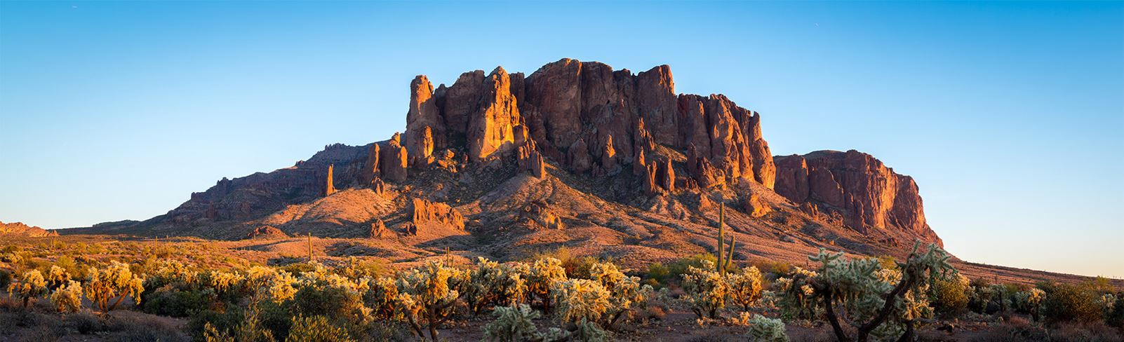 Mesa Arizona desert mountains near Blossom Rock community