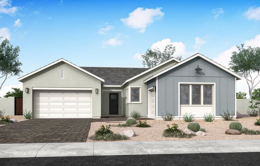 Tri Pointe Homes in Blossom Rock Verde Elevation C.