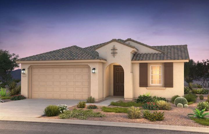 Pulte Homes Blossom Rock Avelino 4024-8 Elevation A.