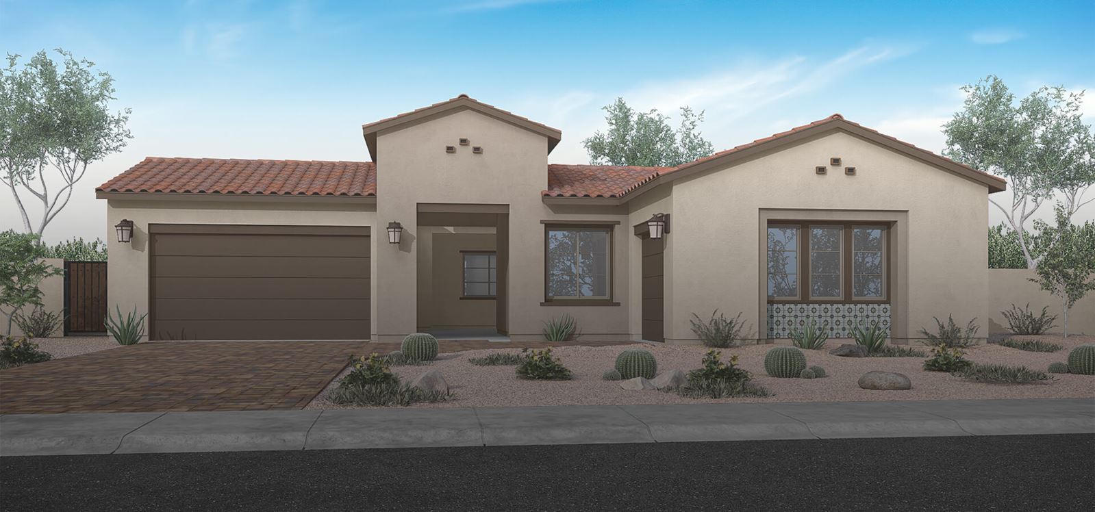 New Home Rendering for Blossom Rock Community | New Homes in East Valley AZ