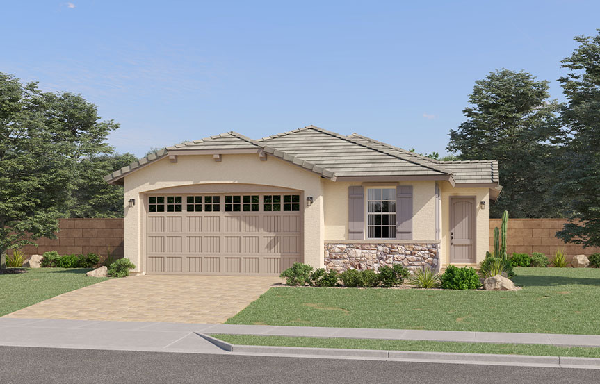 Lennar Blossom Rock Barbaro Elevation M - Cottage