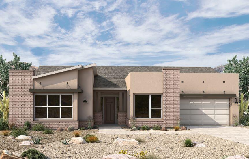 David Weekley Homes Blossom Rock Cerro A358 Elevation K