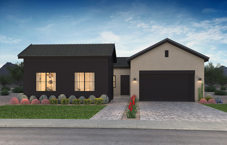 Shea Homes Blossom Rock Plan 5034 Elevation V - Valley