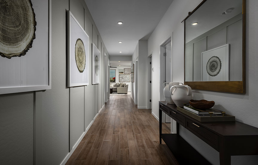 Lotus Model Home Hallway