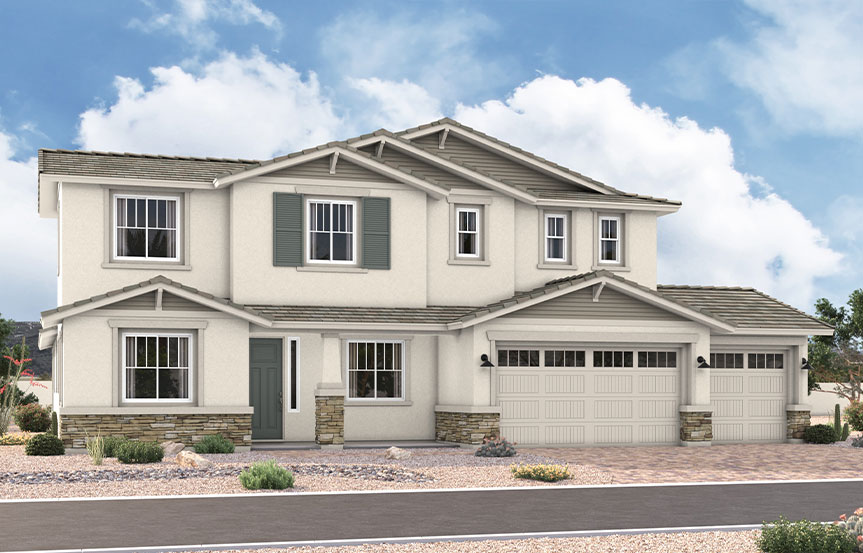 Richmond American Homes in Blossom Rock - Hastings Elevation B