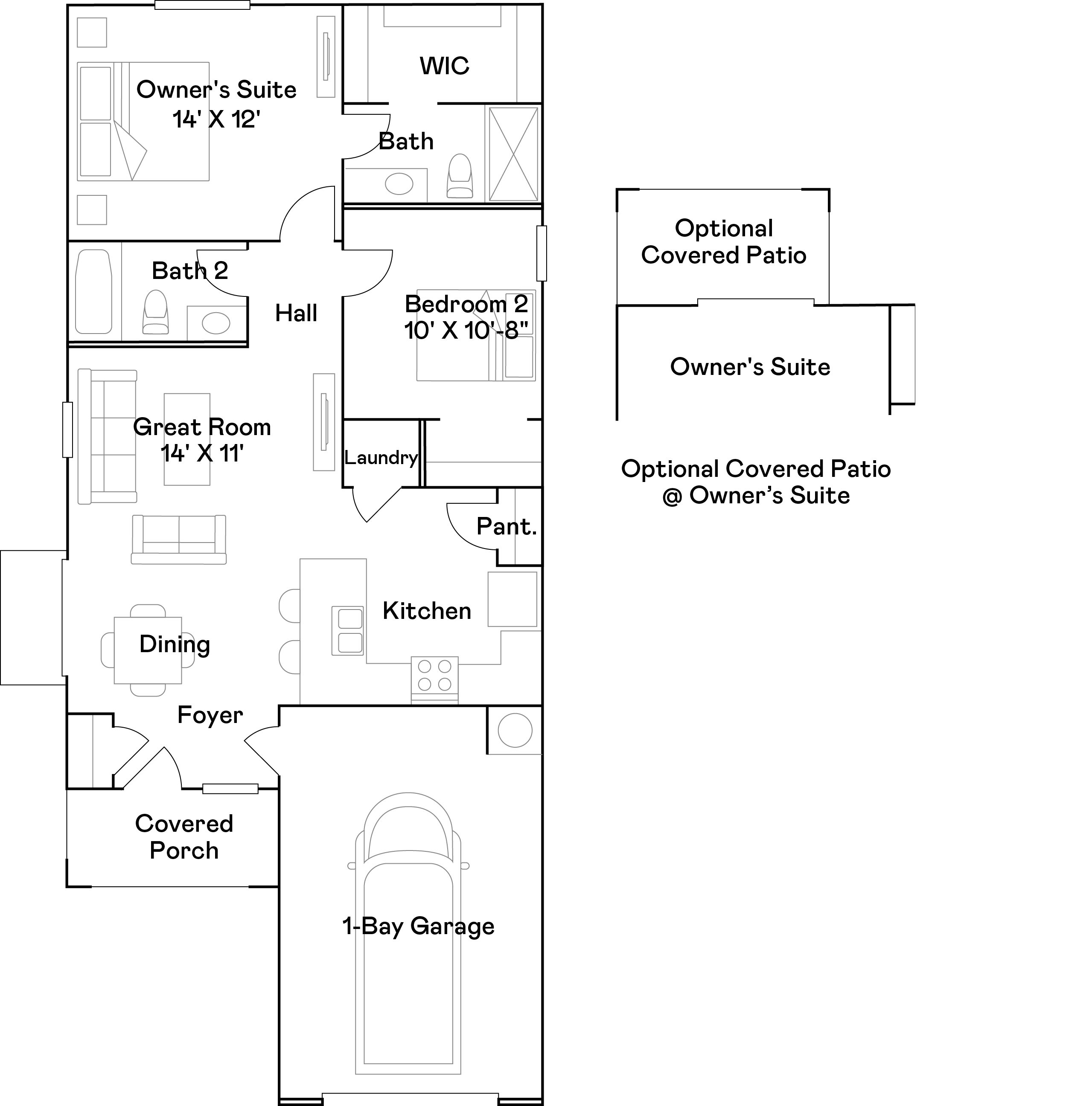 Lennar Iris Floor Plan