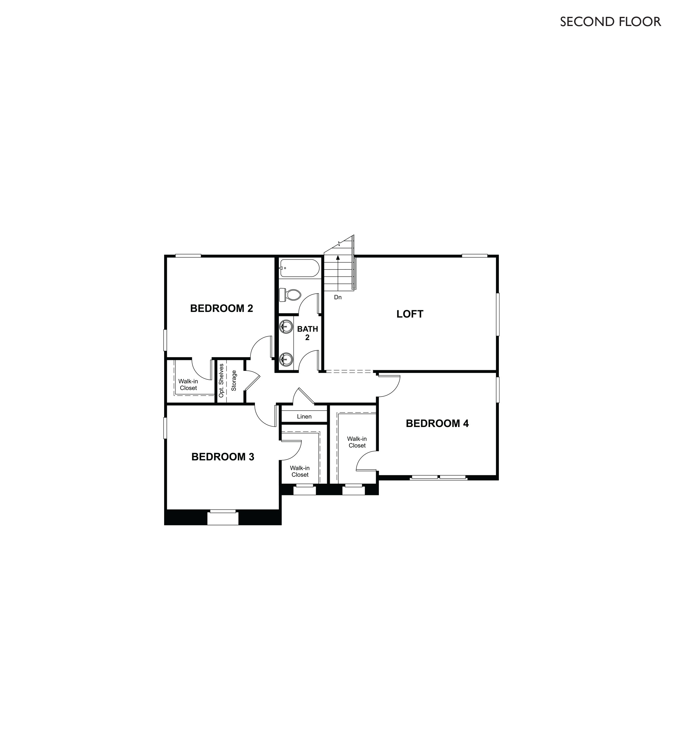 Richmond American Homes in Blossom Rock Denali Floor Plan
