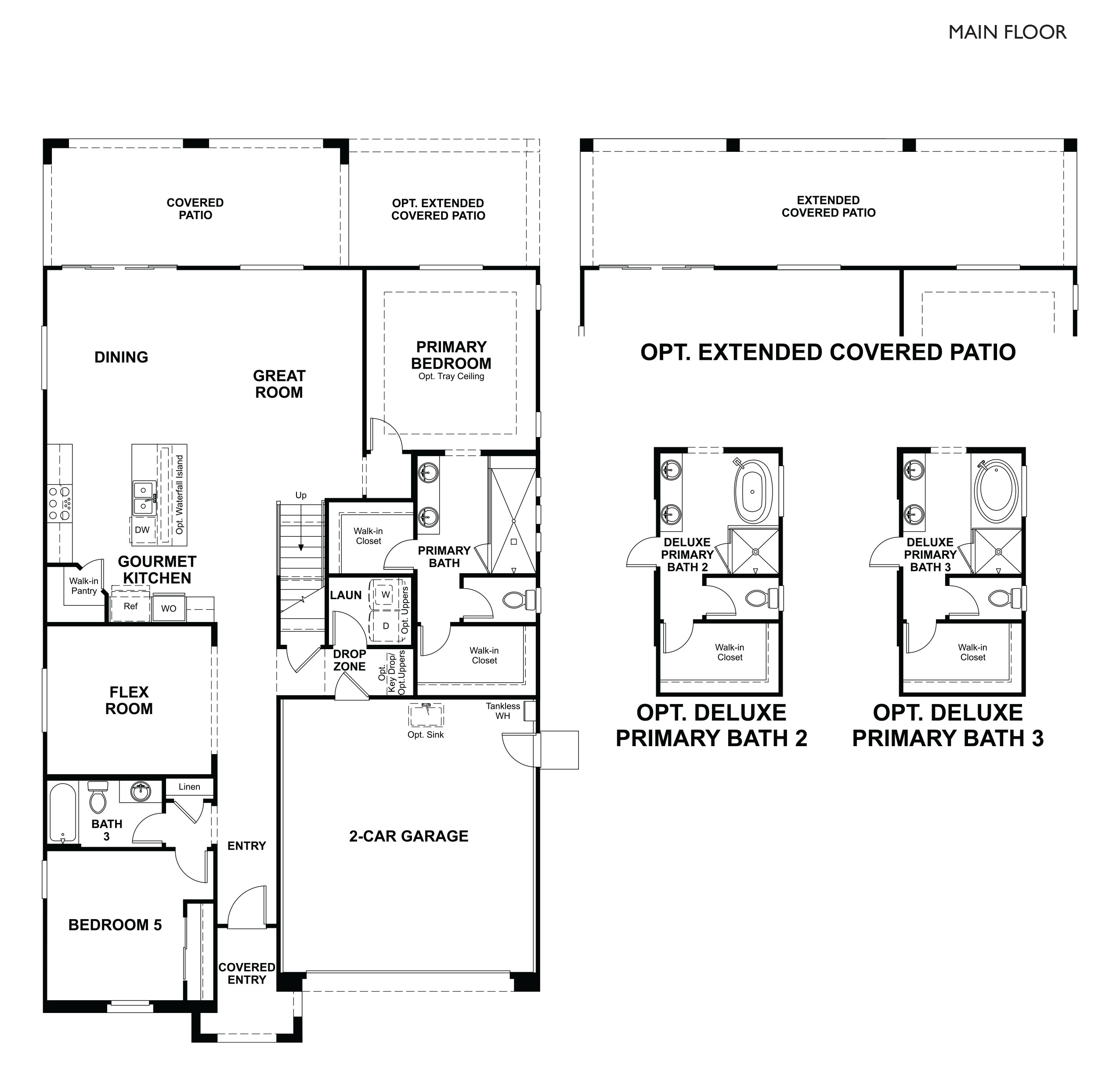 Richmond American Homes in Blossom Rock Denali Floor Plan