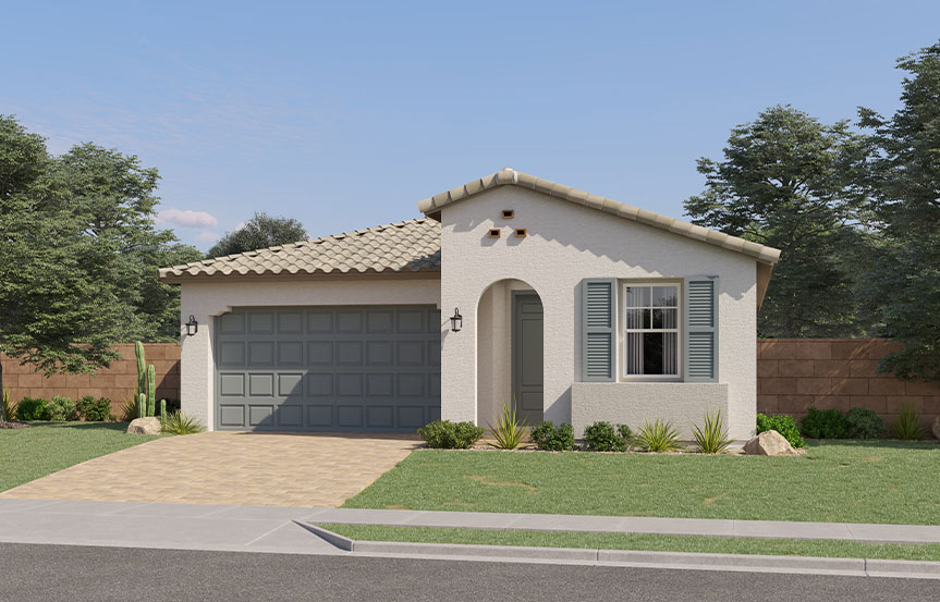 Lennar Blossom Rock Ironwood Elevation A - Spanish Colonial