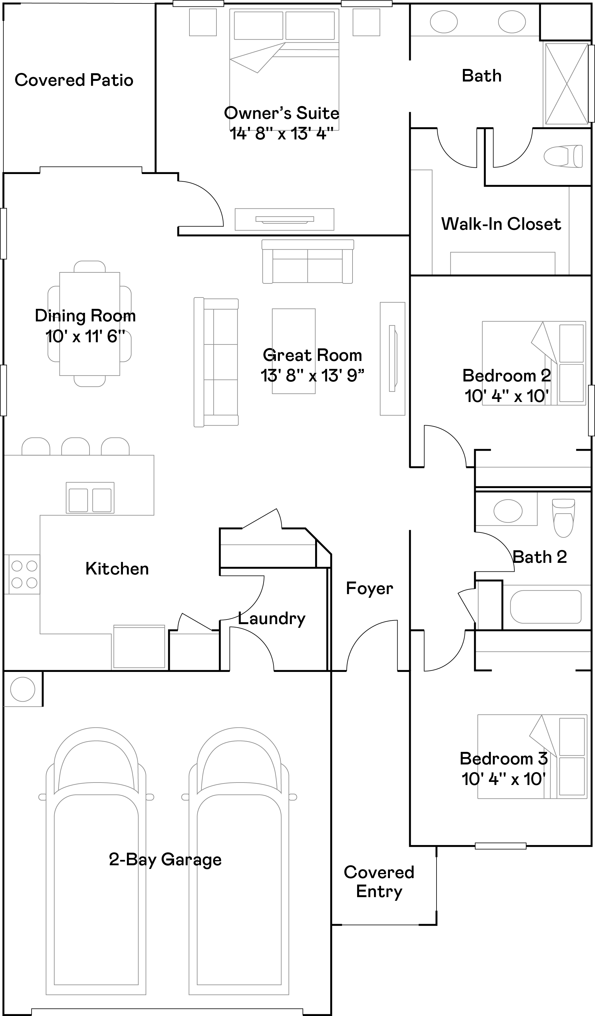Lennar Coronado Floor Plan