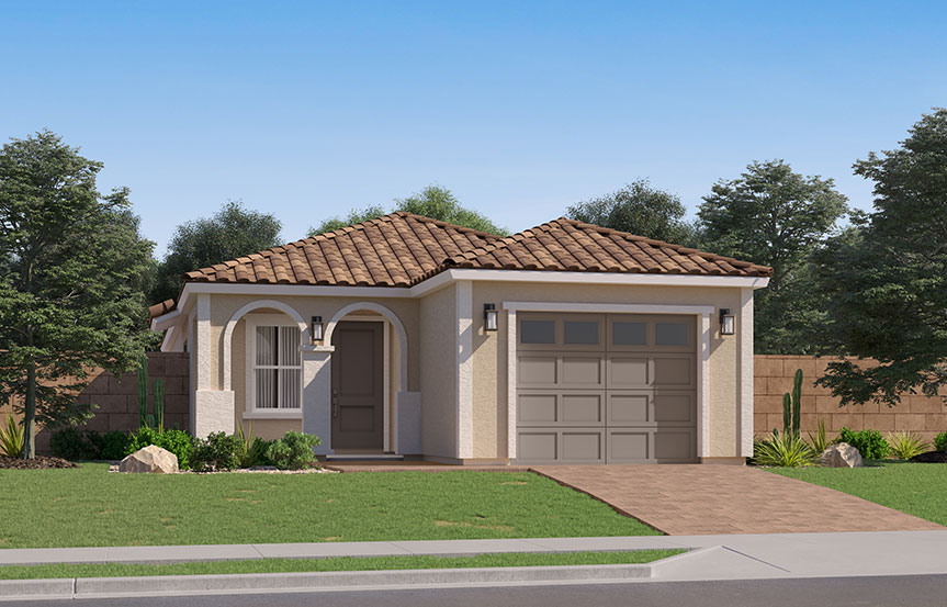 Lennar Blossom Rock Dahlia Elevation G - Italianate