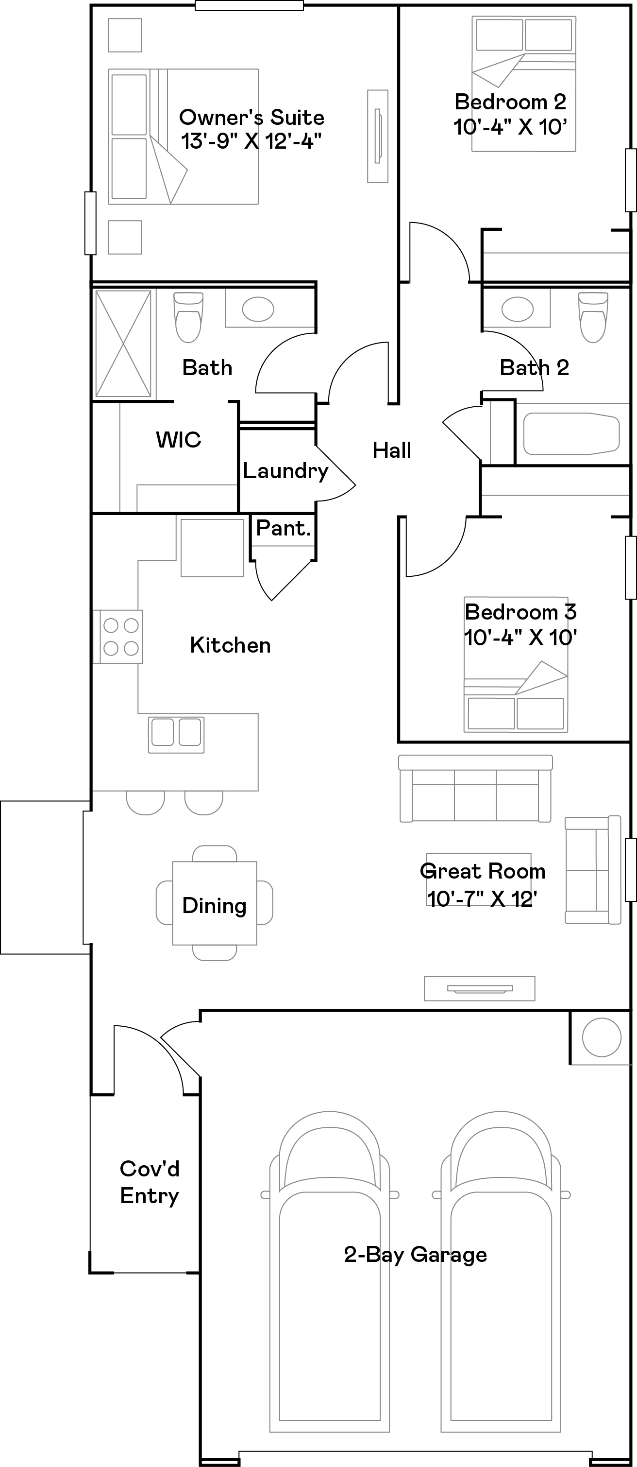 Lennar Lily Floor Plan