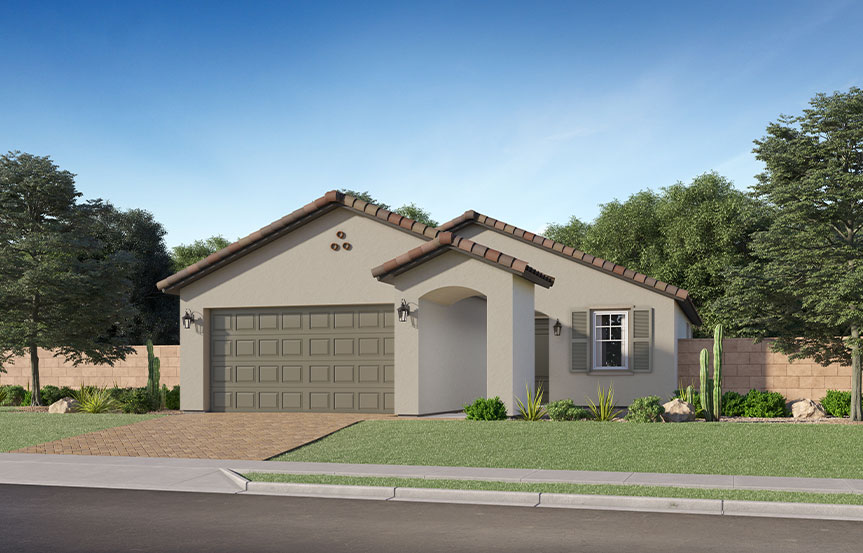 Lennar Blossom Rock Bisbee Elevation A - Spanish Colonial