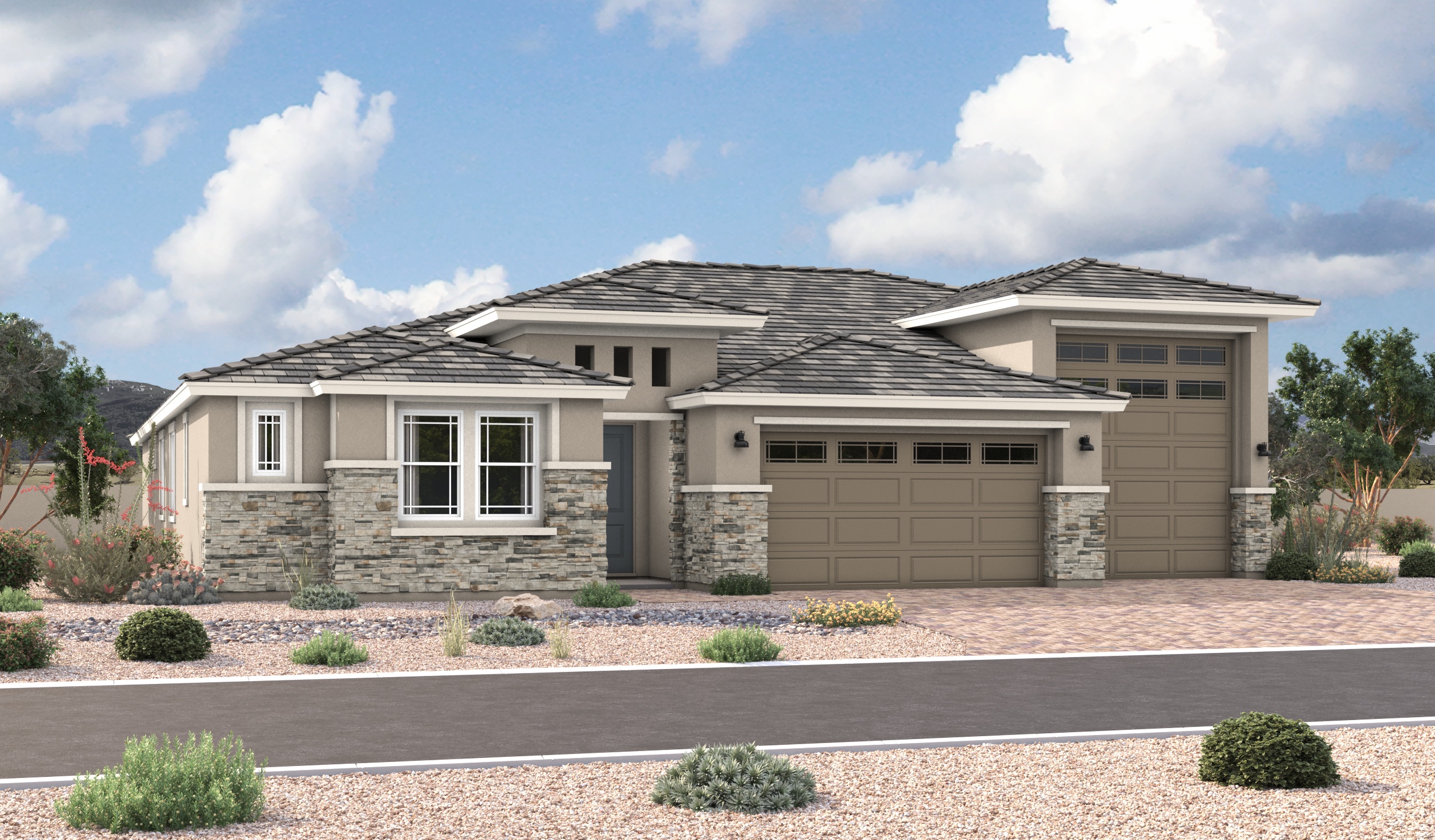 Richmond American Homes in Blossom Rock - Harley Elevation C