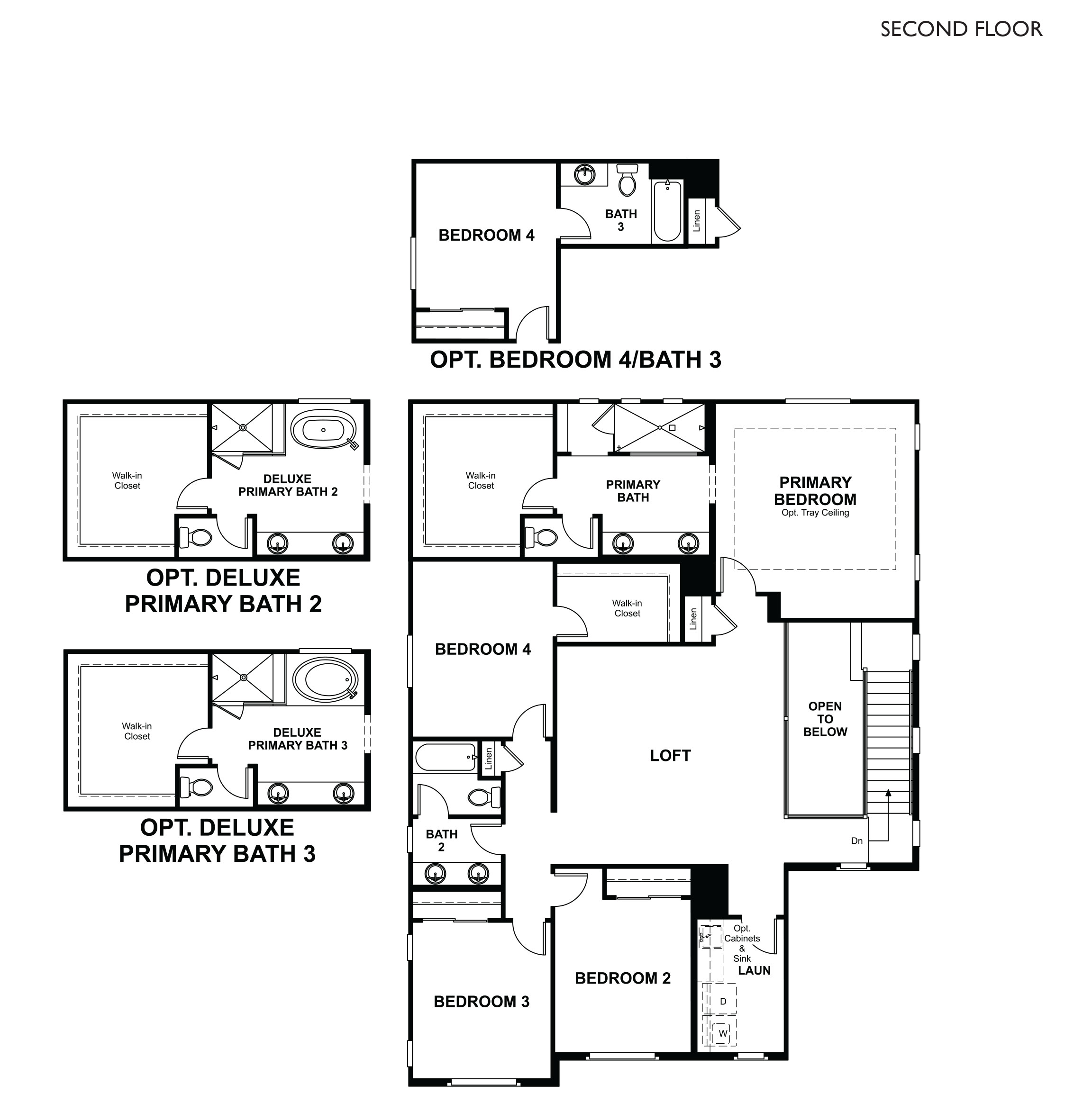 Richmond American Homes in Blossom Rock Yorktown Floor Plan