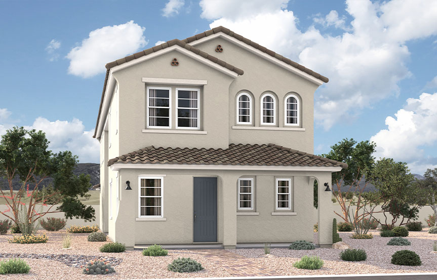 Richmond American Homes in Blossom Rock Nina Elevation A