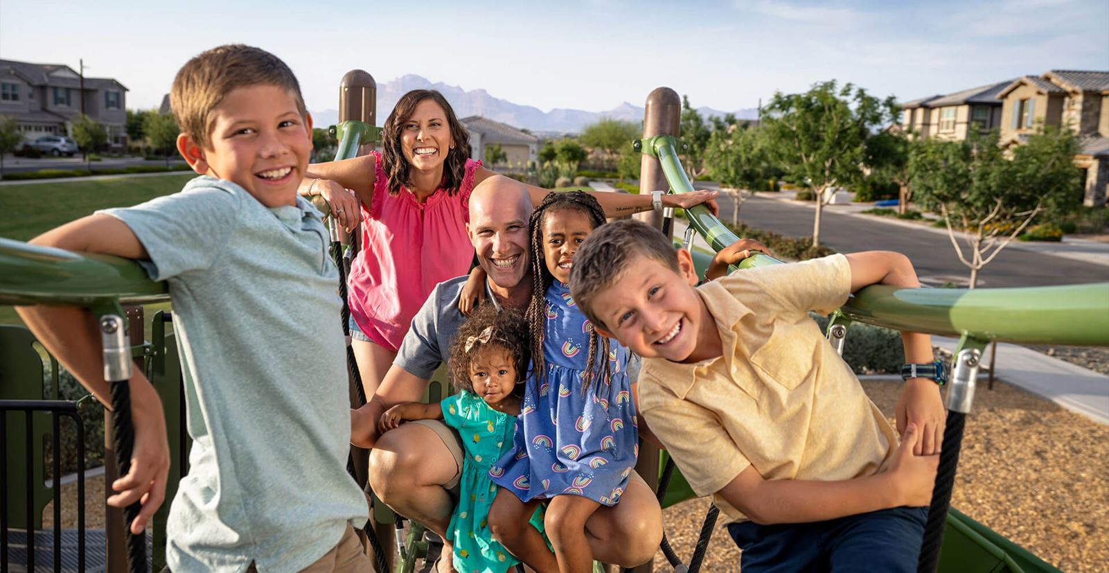 Residents in Blossom Rock Master-Planned Community in Mesa, Arizona