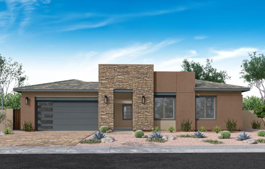 Tri Pointe Homes in Blossom Rock Cholla Elevation B.