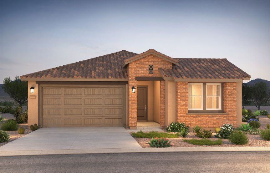 Pulte Homes Blossom Rock Avelino 4024-8 Elevation C.