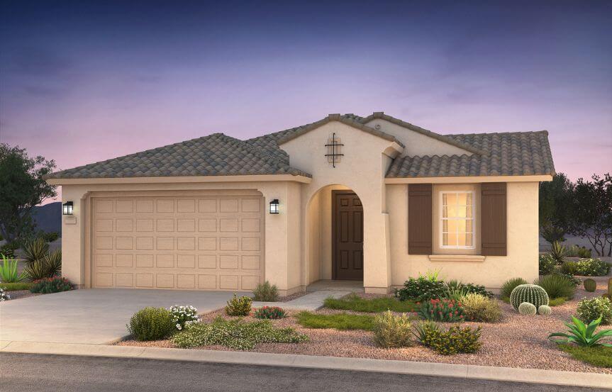 Pulte Homes Blossom Rock Barletta 4019-8 Elevation A.