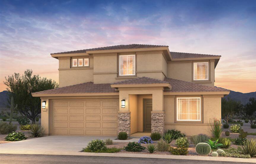 Pulte Homes Blossom Rock Cassoria 4033-1 Elevation B.