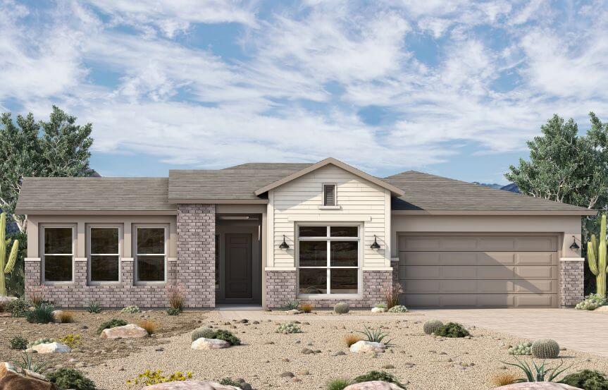 David Weekley Homes Blossom Rock Dutchman-A352 Elevation K.