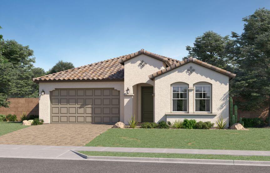 Lennar Blossom Rock Revolution-4083 Elevation Spanish Colonial A.