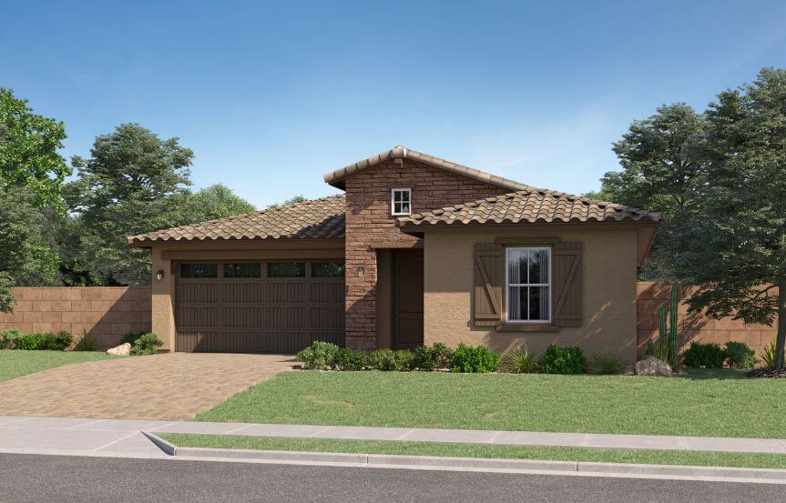 Lennar Blossom Rock Sage-4022 Elevation Ranch Hacienda H.