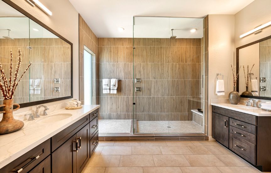 Tri Pointe Blossom Rock Cholla Interior Shower.