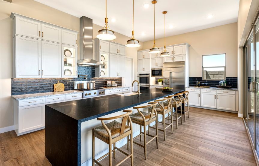Tri Pointe Blossom Rock Pecan Interior Kitchen2.
