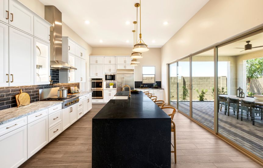Tri Pointe Blossom Rock Pecan Interior Kitchen3.