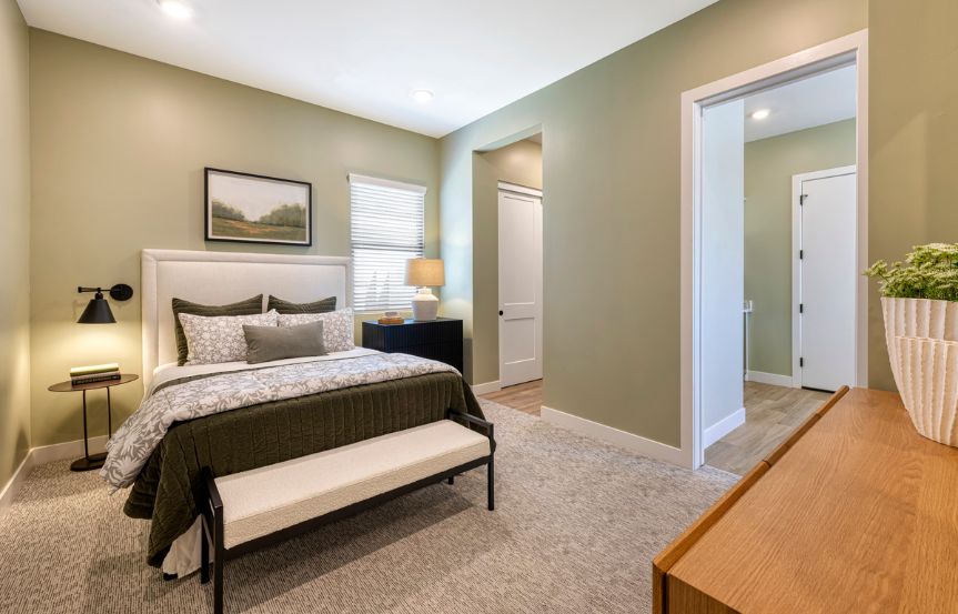 Tri Pointe Blossom Rock Pecan Interior Bedroom3.