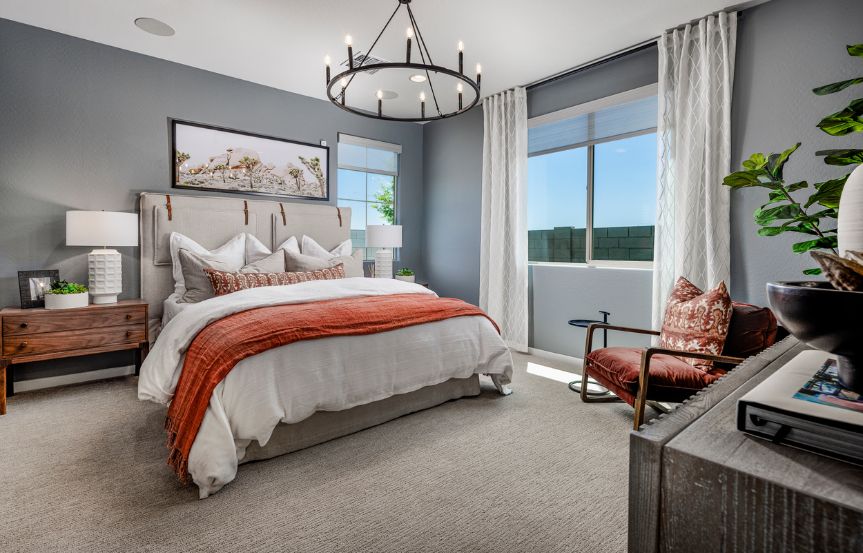 BRP blossom rock laredo primary bedroom