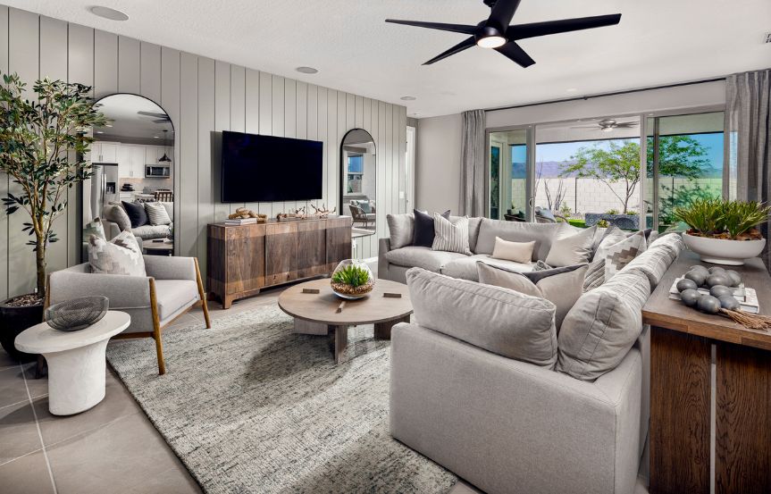 BRP blossom rock lily family room