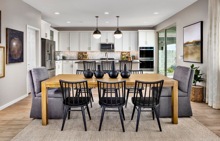 BRP blossom rock ponderosa dining to kitchen