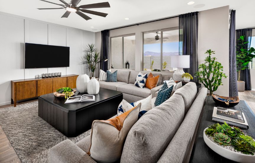 BRP blossom rock solstice family room