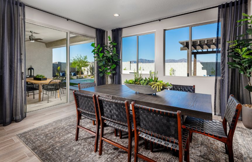 BRP blossom rock solstice dining room