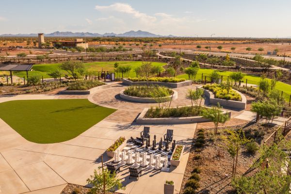 Dog Park in Blossom Rock community Mesa, Arizona