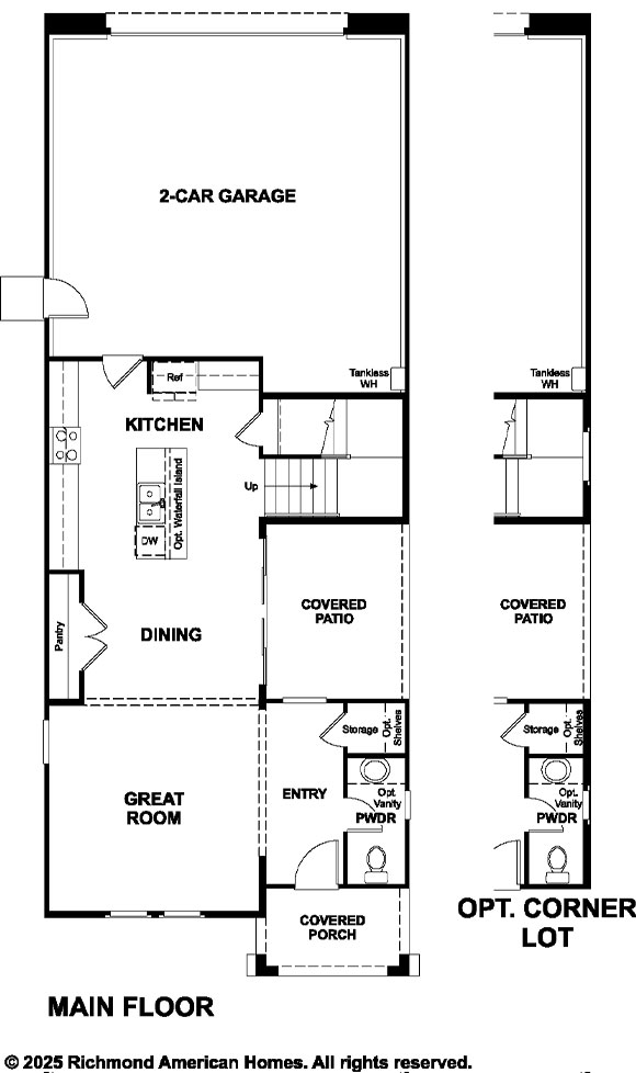 Richmond American Homes in Blossom Rock Napa Floor Plan