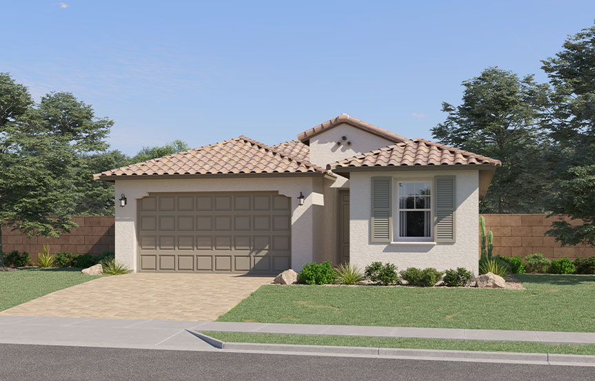 Lennar Blossom Rock Lewis Elevation A - Spanish Colonial