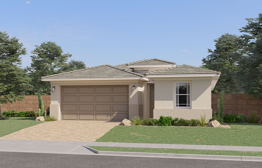 Lennar Blossom Rock Latitude Elevation L - Desert Prairie