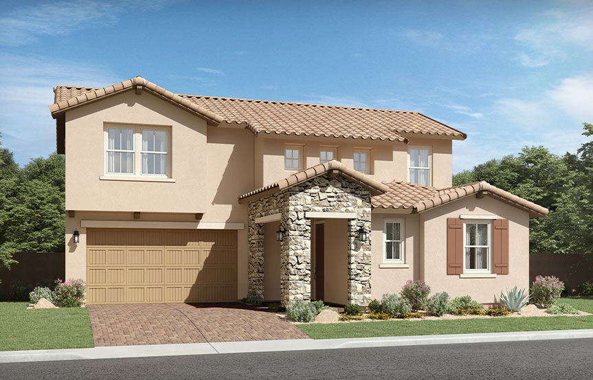 Lennar Blossom Rock Ventura Elevation Tuscan E