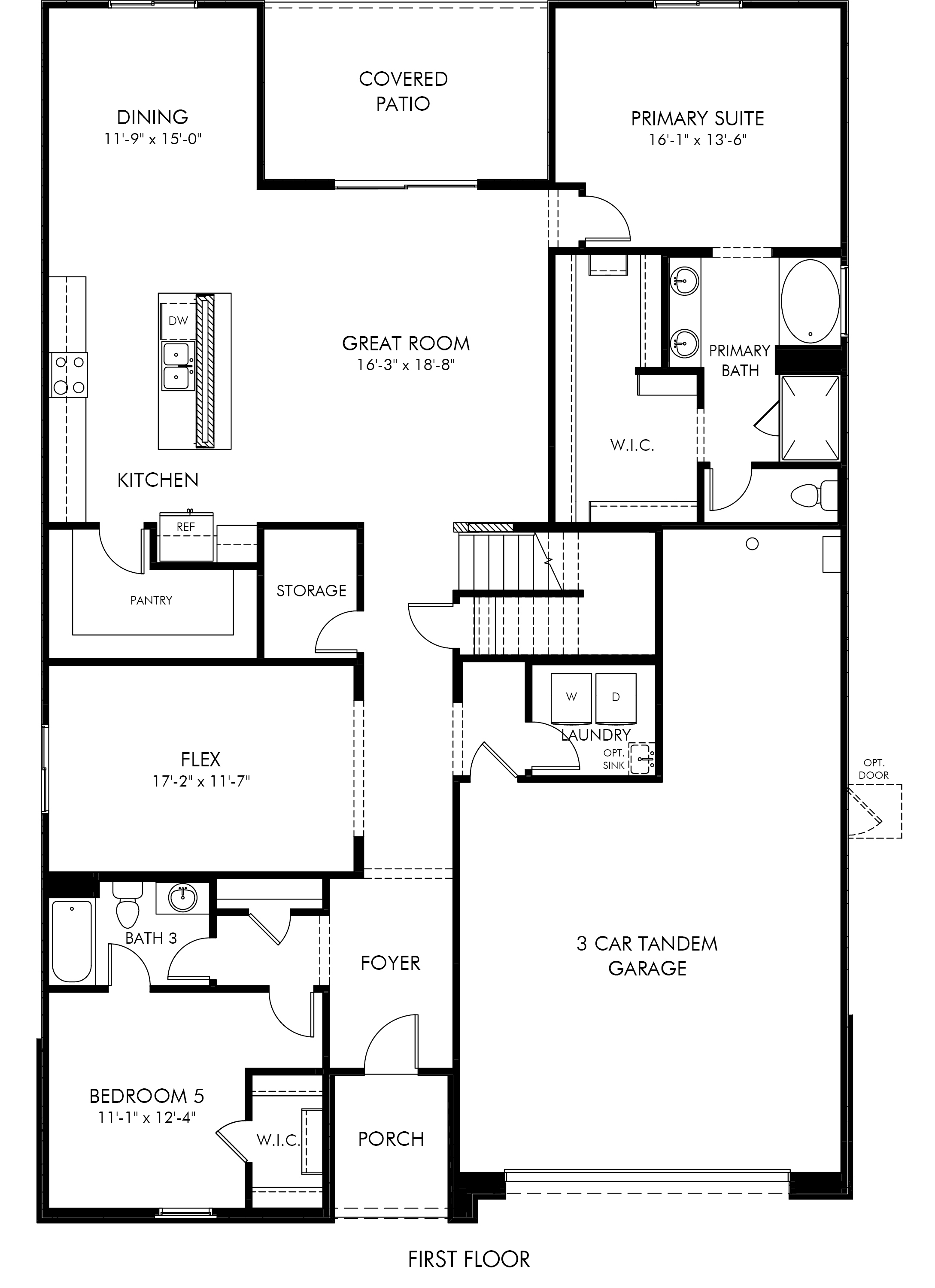 Meritage Homes Owen Floorplan in Blossom Rock