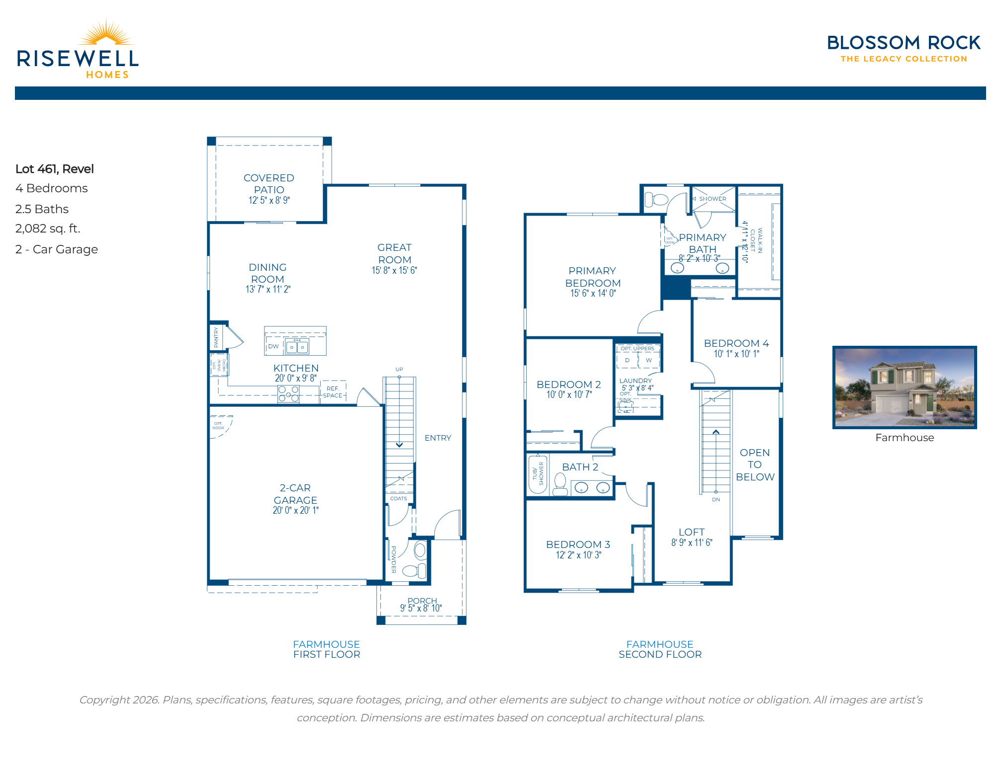 1320 W Opuntia Dr Floorplan