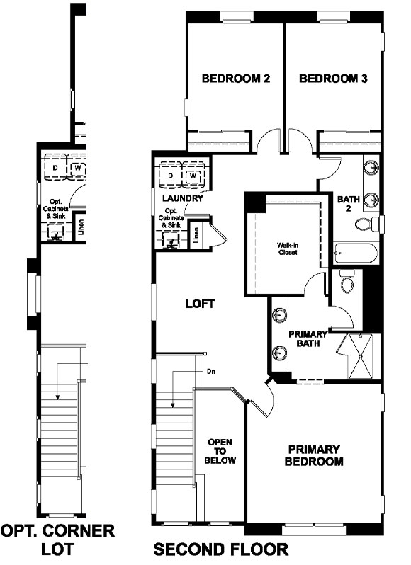 Richmond American Homes in Blossom Rock Navy Floor Plan