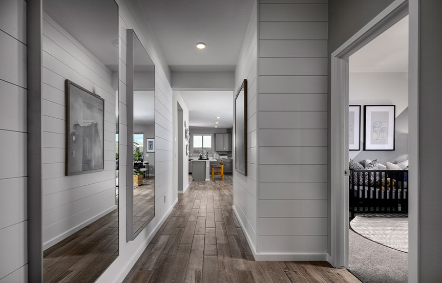 Daisy Model Home Hallway