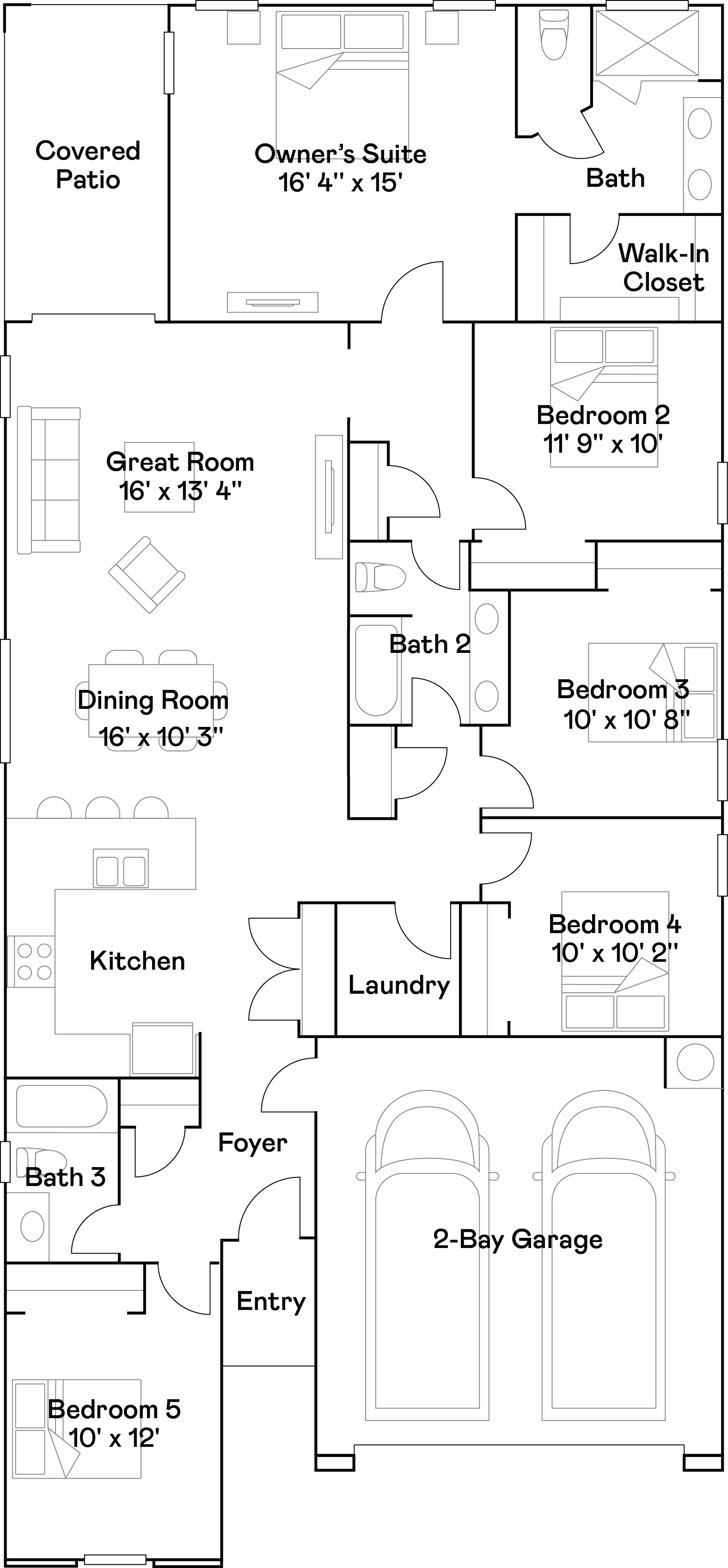 Lennar Lewis Floor Plan
