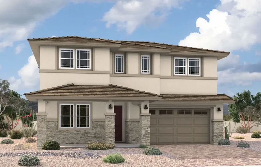 Richmond American Homes in Blossom Rock Denali Elevation C