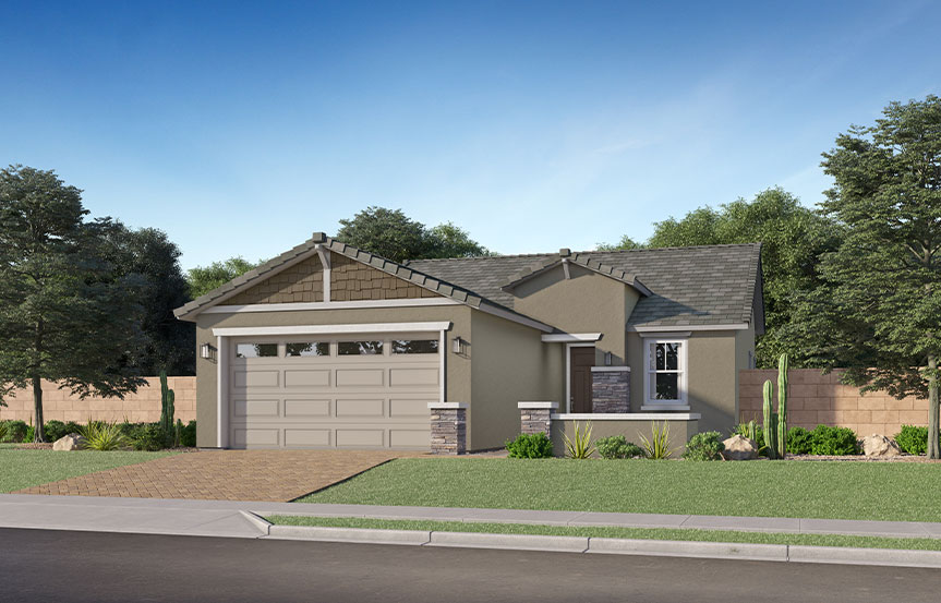 Lennar Blossom Rock Bisbee Elevation C - Craftsman