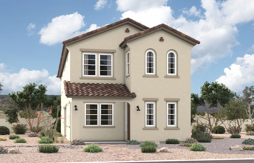 Richmond American Homes in Blossom Rock Nicola Elevation A